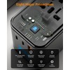 decqle Universal Travel Adapter for International Travel - EU UK