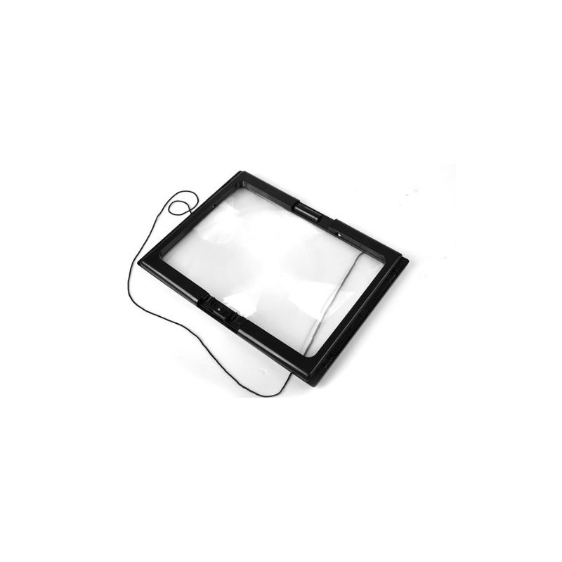 Boxcute A4 Size Full Page Giant Large Hands Free Magnifying