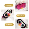 Gatuida Cute Cartoon Eye Mask Plush Sleep Mask for Sleepovers