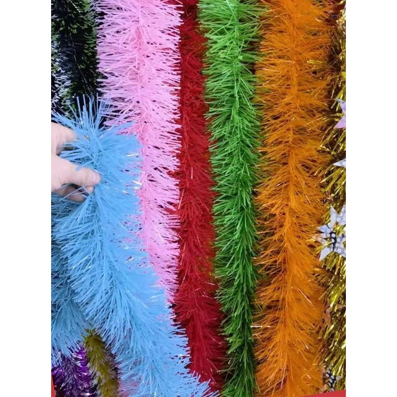 YYCRAFT 15 Yards (45 Feet) Commercial Length Thick Foil Tinsel