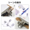 Pen Holder Pen Holder with Clip Portable Metal Pen Holder