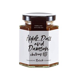 Hawkshead Relish Apple Date & Damson Chutney - 195g