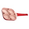 4 Hole Egg Frying Cooker Pan Non Stick Flat Bottom