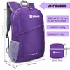 ZOMAKE Lightweight Packable Backpack 20L - Foldable Backpack Leger Sac