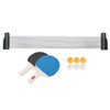 Portable Sport Automatic Ping Pong Bats Racket Telescopic Net Frame