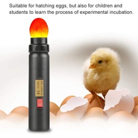 Sonew Egg Candler Tester High Cool LED Light Candling Lamp, Rechargeable for All Types Egg Broody or Incubator Monitor The Development of The Embryo Within Egg