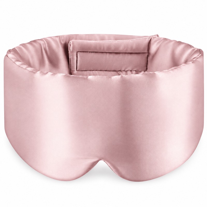 Mulberry Silk Sleep Mask for Comfortable Rest – Soft Light-Blocking