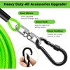 Dog Tie Out Cable 20FT-500Lbs,Heavy Duty Dog Leads&Tether for Yard