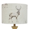 Glencoe Stag Drum Lampshade (30 cm Diameter x 21 cm