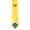 Retreez Boys Woven Tie Herringbone Striped - 8-10 Years, yellow