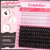 Thick Lash Extension Kit 150D Lash Clusters with Bottom Lashes
