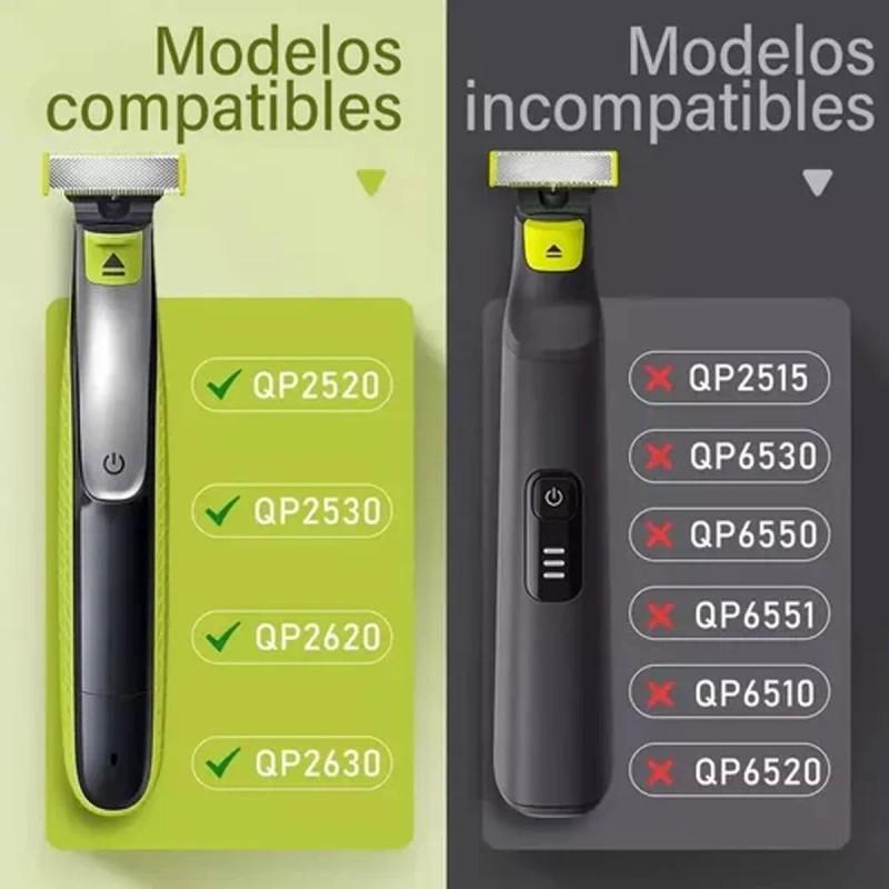 Cabeza Peine Ajustable 14 Medidas Para Phillips One Blade