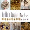 39 Pieces Wood Burning Tool Kit Pyrography Pen Adjustable Temperature