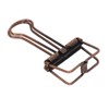 80Pcs Hollow Binder Clips 0.7in Sturdy Metal Hollow Out Strong