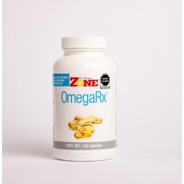 Omega 3 RX La Zona Dr. Sears – 2400mg EPA+DHA por 4 Cápsulas – 120 Cápsulas – Pureza Ultra Baja en PCB (<2 ppb) – Omega-3 de Anchoas y Sardinas Silvestres – Fresco y de Alta Potencia