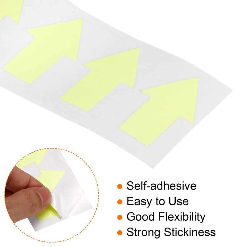 PATIKIL Glow in The Dark Tape, 1 Roll Directional Arrows
