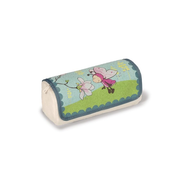 NICI 36585 - Mäppchen zum Rollen Schmetterling, Plüsch, 19 x