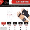 HMH Sports Gym Gloves - Weight Lifting Gloves with Adjustable