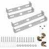 2 Set Light Fixture Mounting Bracket Plate Steel Crossbar,Ceiling Fixture