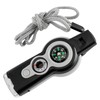 7-in-1 Emergency Survival Function Whistle, Outdoor Multifunctional Tool Safety Whistle