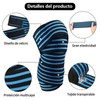 Par de Wraps para Rodilla Rodilleras de Compresión Vendas de