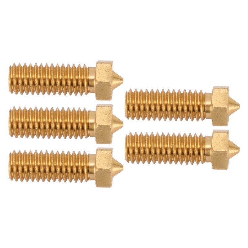 5pcs CHT V6 3D Printer Nozzle 3 Holes High Flow