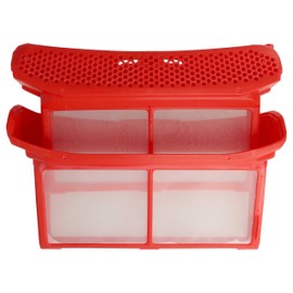 vhbw Lint Screen Compatible with Bosch/Siemens WT45W4 Series Tumble Dryer, Heat Pump Dryer - Filter + Holder