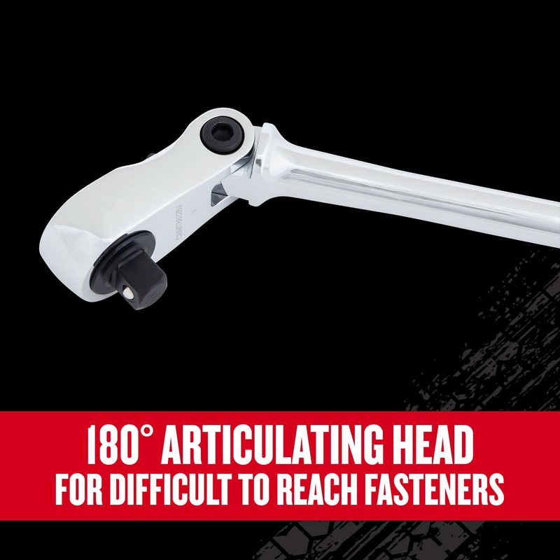 CRAFTSMAN V-SERIES Ratchet, 3/8 Inch Drive, 96-Tooth, Flexible Head XL