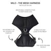Pet Passion Milo - The MESH Harness, Black, XX-Large