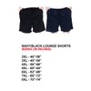 Brooklyn Big Plus Size Lounge Shorts 2 Pack Navy/Black Pyjamas