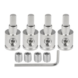 X AUTOHAUX 4pcs Car Stereo Audio Power or Ground 0 to 4 Gauge Wire Reducer