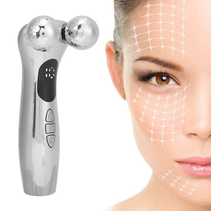 4D Face Massager Roller Skin Lifting Tightening Facial Roller Contouring