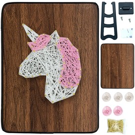 BAZIMA DIY String Art Kit for Beginner, DIY Unicorn Craft Kit,Unique Gift,Craft Kit for Holidays
