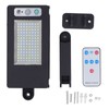 Solar Light Remote Control IP64 Waterproof Wide Coverage White Lighting