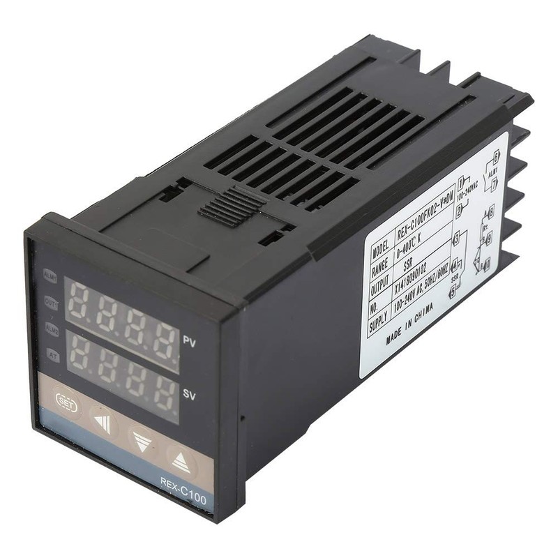 REX-C100FK02-V and DN Temperature Controller Kits AC110-240V 50/60HZ PID Digital
