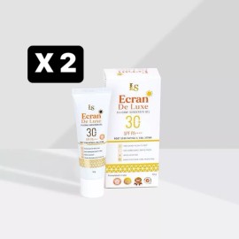 Luxe Skin Ecran De Luxe Silicone Sunscreen Gel SPF 30 PA++++ 50g X 2 Box