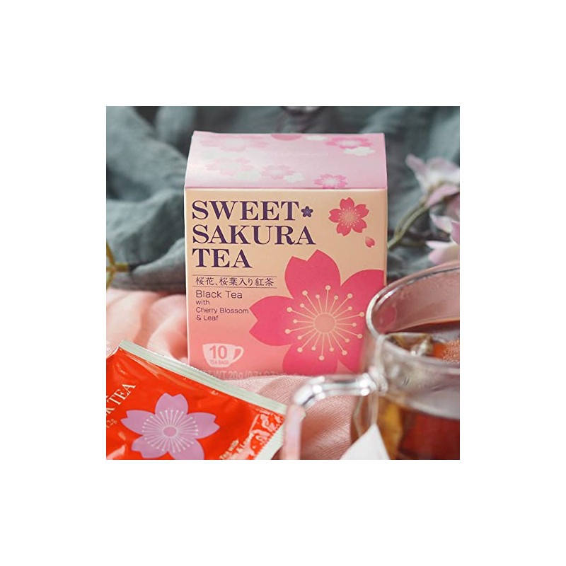 Tea Boutique Sweet Sakura Tea Black Tea With Cherry Blossom