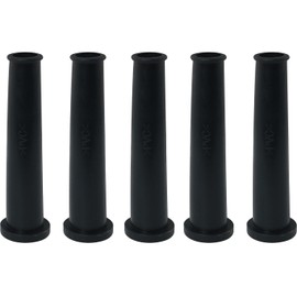 DGBRSM 5PCS 75mm Cord Boot Protector Cable Sleeve Hose Rubber Power Cord Jacket Protector Cable Sleeve Rubber