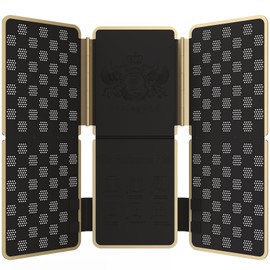 BoxLegend Shirt Folder V7 Metal for Wear Resistance Clothes Folding Board Storage Tshirt Folder Board Metal Edging and Joints Laundry Folding Board Black