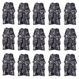 Professional Hair Cut Hairdressing Cape Cloth Waterproof haircutting Apron Salon Barber Gown for Adult Men Women (55 x 47 Inch (15 Pack)