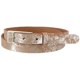 MGM Women's Belt Soft Glam "Small", Silver (silver-used)