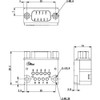 Einz D-SUB & Probe Connector Robo Side OXDPS09A