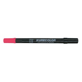 Zig Kurecolor Fine & Brush Dual Tip Marker for Manga Comic Art Illustration - Geranium Red 264