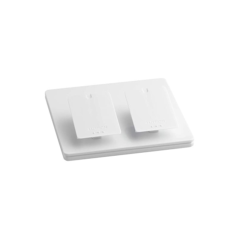 Lutron Caseta Smart Lighting Dual Pedestal for Pico Remotes, L-PED2-WH,