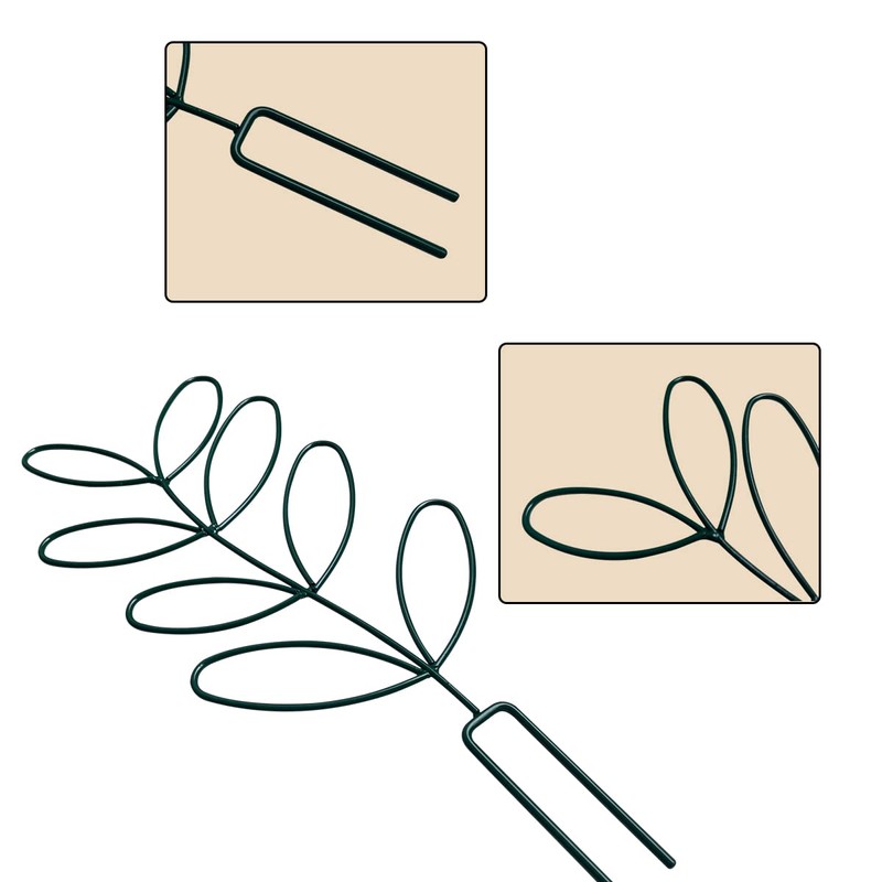 2Pack Indoor Plant Trellis Metal Wire Garden Trellis ，Small Climbing