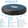 ARAFUNA Portable CD Player with Dual Stereo Speakers, Rechargeable CD