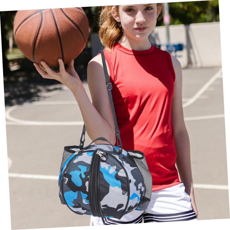 SUPVOX Portable Sling Backpack for Sports Single Shoulder Basketball Bag