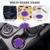 Kutyun 4PCS Bling Car Cup Coaster, Universal Non-Slip Cup Holders