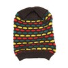 RW Rasta Beanie (Brown/Rasta)