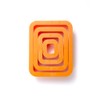 DECORA 0255309 AUSSTECHER-Set RECHTECK, GLATT, 4-TLG 1,5-3,5-5,5-7,5 H2,2 cm